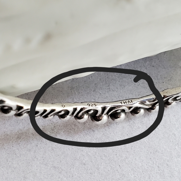 Silpada Sterling Abstract Perfectly Quirky Bracelet - Picture 9 of 12